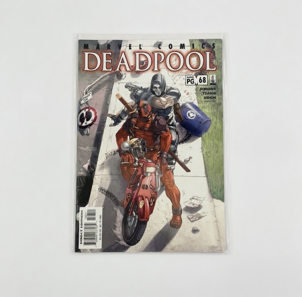 Marvel Comics Deadpool #68 Gail Simone Tsang UDON Motorcycle Cover NM New